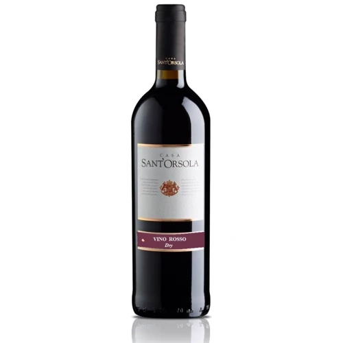 Вино Casa Sant'Orsola, Rosso Dry (0,75 л) (BW23733)