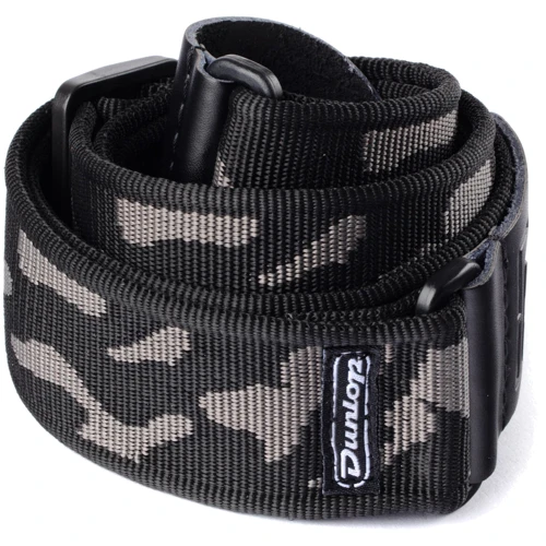 Гитарный ремень DUNLOP D3810GY Classic Cammo Gray Strap