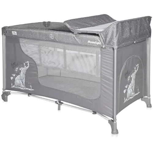 Манеж Lorelli MOONLIGHT 2L (grey fun)