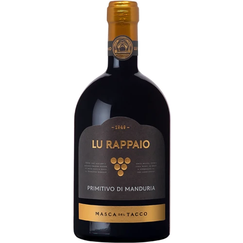 Вино Lu Rappaio Primitivo di Manduria DOP красное 0.75 л (WHS8055731070206)