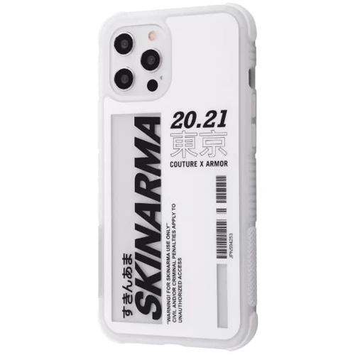 Чохол для iPhone SkinArma Garusu TPU + PC Case White for iPhone 12 Pro Max