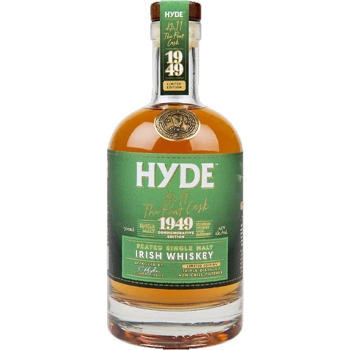 Віскі Hyde №11 1949 Peated Single Malt Irish Whiskey, 0.7л 43% (WHS5391528960651)