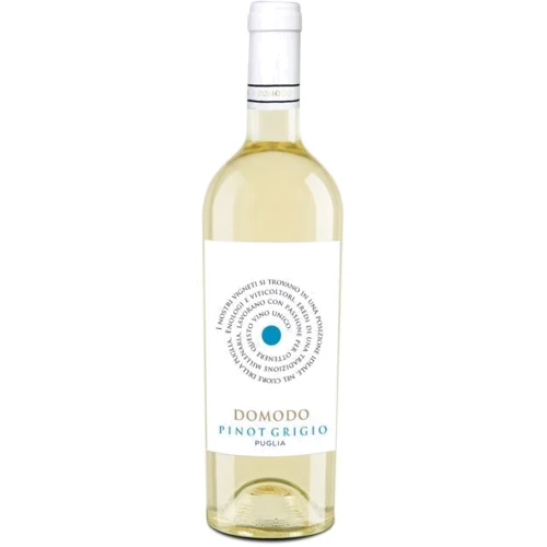 Вино Domodo Pinot Grigio Puglia IGP, сухе біле, 0.75л 12% (PRV8023354374216)