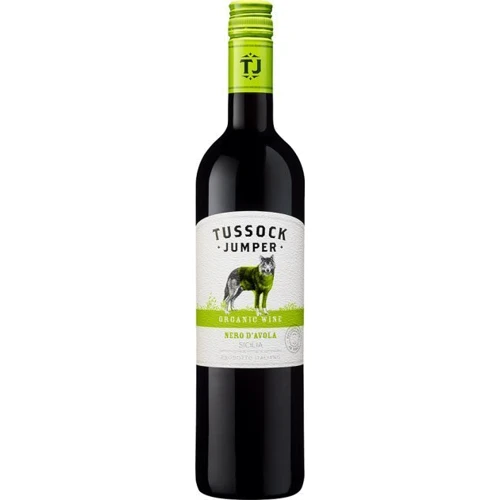 Вино Tussock Jumper Nero d´Avola Organic DOC Sicily, червоне сухе, 0.75л 13.5% (PRV3760204540029)