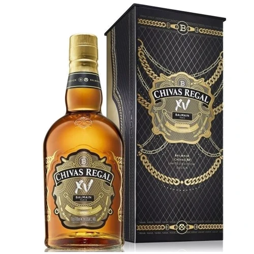 Віскі Chivas Regal XV Balmain Limited Edition Design 15 years old gift box 0.7 л 40% (STA5000299626900)