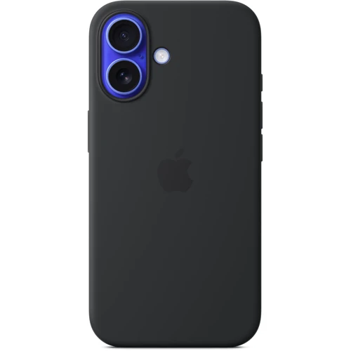 Чохол для iPhone Apple iPhone 16 Silicone Case with MagSafe - Black (MYY13ZM/A)