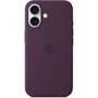 Чохол для iPhone Apple iPhone 16 Silicone Case with MagSafe - Plum (MYY43ZM/A): Матеріали силікон