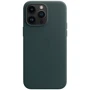 Чехол для iPhone Apple Leather Case with MagSafe Forest Green (MPPN3) for iPhone 14 Pro Max: Материалы кожа