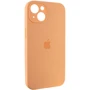 Чохол для iPhone Mobile Case Silicone Case Full Camera Protective Cantaloupe для iPhone 15: Колір оранжевый