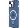 Чохол для iPhone VOKAMO Case with MagSafe Clear/Blue для iPhone 15 (NVK010852): Тип чохла накладка на заднюю часть