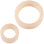 Набір ерекційних кілець Doc Johnson Platinum Premium Silicone - The C-Rings - White