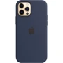 Чохол для iPhone Apple Silicone Case with MagSafe Deep Navy (MHL43) for iPhone 12 / iPhone 12 Pro фото 5