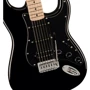 Електрогітара SQUIER by FENDER SONIC STRATOCASTER HSS MN BLACK: Кількість струн 6