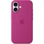 Чохол для iPhone Apple iPhone 16 Silicone Case with MagSafe - Fuchsia (MYY53ZM/A): Матеріали силікон