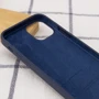 Чохол для iPhone Mobile Case Silicone Case Full Protective Midnight Blue для iPhone 14 Plus: Колір синий