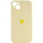 Чехол для iPhone Mobile Case Silicone Case Full Camera Protective Mellow Yellow for iPhone 15