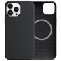 Чохол для iPhone Comma Magnetic Silicone Nature Series Black для iPhone 15 Pro