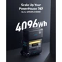 Зарядная станция Anker 767 PowerHouse with Extended Battery (2300W | 4096Wh) Portable Power Station LiFePO4: Выходы потребителей USB-C, USB-A, Автоприкуриватель, 220V