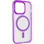 Чохол для iPhone Epik TPU Iris with MagSafe Violet для iPhone 14 Pro: Колір фиолетовый