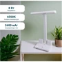 Офісна настільна лампа з акумулятором Taigexin TGX-L10 LED 8W 6500К 450lm 5V 2600mAh White: Призначення Для офиса