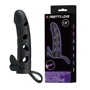 Насадка на член LYBAILE Pretty Love Penis Sleeve With Ball Strap 5.98" Black фото 8