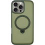 Чехол для iPhone Mobile Case Metal Buttons with MagSafe HQ Ring Green for iPhone 16 Pro