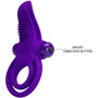 Ерекційне кільце Pretty Love Vibrant Penis Ring Purple (6603BI0768) фото 6