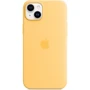 Чехол для iPhone Apple Silicone Case with MagSafe Sunglow (MPTD3) for iPhone 14 Plus: Материалы Силикон