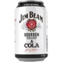 Напій слабоалкогольний Jim Beam Bourbon & Cola, 0.33л 4.5% (DDSBS1B111)