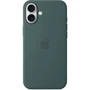 Чехол для iPhone Apple iPhone 16 Plus Silicone Case with MagSafe - Lake Green (MYYH3ZM/A): Материалы Силикон