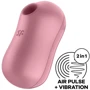 Компактный вибратор Satisfyer Cotton Candy pink: Тип управления Кнопочное