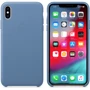 Чохол для iPhone Apple Leather Case Cornflower (MVFX2) for iPhone Xs Max: Колір синій