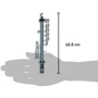 Термометр вуличний TFA метал чорний 35x14x165 мм фото 1