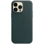 Чехол для iPhone Apple Leather Case with MagSafe Forest Green (MPPN3) for iPhone 14 Pro Max: Цвет зеленый