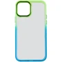 Чохол для iPhone TPU Case TPU+PC Fresh Sip Turquoise/Citric для iPhone 14: Колір бирюзовый