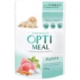 Влажный корм Optimeal Puppy для щенков с индейкой и морковью в соусе 12х100 г (4820215369619): Вес упаковки 1.2 кг