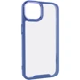 Чохол для iPhone Epik TPU+PC Lyon Case Blue для iPhone 13