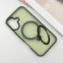 Чохол для iPhone Mobile Case Metal Buttons with MagSafe HQ Ring Green для iPhone 16: Тип аксесуара чехол