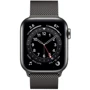 Apple Watch Series 6 40mm GPS + LTE Graphite Stainless Steel Case with Graphite Milanese Loop (MG2U3): Розмір 40mm