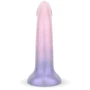 Фалоімітатор BOSS Glitter Ombre Dildo M: Тип Классические дилдо