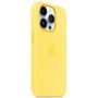 Чехол для iPhone TPU Silicone case with Magsafe Canary Yellow for iPhone 14 Pro: Цвет желтый