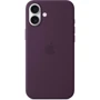 Чохол для iPhone Apple iPhone 16 Plus Silicone Case with MagSafe - Plum (MYYD3ZM/A): Матеріали Силикон