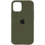 Чехол для iPhone Mobile Case Silicone Case Full Protective Green/Dark Olive for iPhone 14 Plus