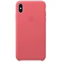 Чохол для iPhone Apple Leather Case Peony Pink (MTEX2) for iPhone Xs Max