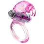 Ерекційне вібро кільце BOSS Rabbit Vibro Cock Ring Pink, BS6700047