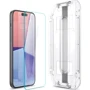 Захисне скло для iPhone Spigen Tempered Glass EZ FIT tR 2 Pack (AGL06883) для iPhone 15 Plus: Колір прозорий