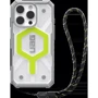 Чохол для iPhone Urban Armor Gear UAG with Trap Pathfinder Clear Magsafe Active Neon Lanyard (1144641BV01) for iPhone 16 Pro