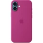 Чехол для iPhone Apple iPhone 16 Plus Silicone Case with MagSafe - Fuchsia (MYYE3ZM/A): Цвет розовый