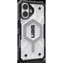 Чохол для iPhone Urban Armor Gear UAG Pathfinder Clear Magsafe Ice (114466114343) для iPhone 16: Матеріали поликарбонат и полиуретан