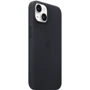 Чохол для iPhone Apple Leather Case with MagSafe Midnight (MPP43) для iPhone 14 фото 5